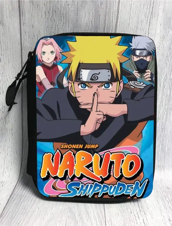 Пенал Наруто Naruto №10 | Канцтовары для офиса и дома