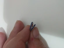 ROMAD-Pendientes de aro pequeños de Plata de Ley 925 para mujer, circonita con color de arco iris, joyas aros circulares azules turquesa, Plata