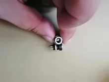 10/5/2 Uds 5,5x2,1mm alimentación DC Jack de alimentación hembra conector de montura de Panel adaptador de enchufe 2 terminales tipo 5,5*2,1 conector de CC