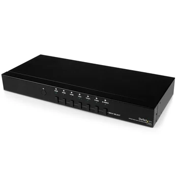 

Switch Scaler Video HDMI VGA Component Video and Composite with Audio 7-port-Serie HD15