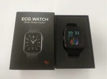 RUNDOING SE03 ECG / EKG smartwatch completa pantalla táctil con frecuencia cardíaca monitor, seguidor Fitness reloj deportivo inteligente para IOS y Android