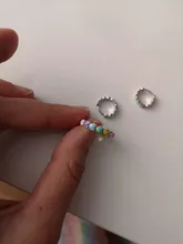 Anillos de dedo de corazón y arco iris para mujer, de bambú, plata de ley 925 auténtica, sortija de compromiso de boda, joyería
