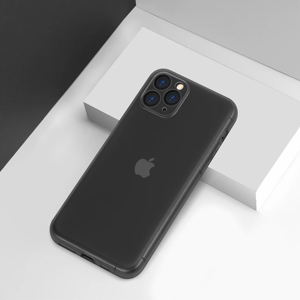 Ультратонкий Оригинальный чехол для телефона iPhone 11 Pro max X XR XS MAX прозрачный тонкий