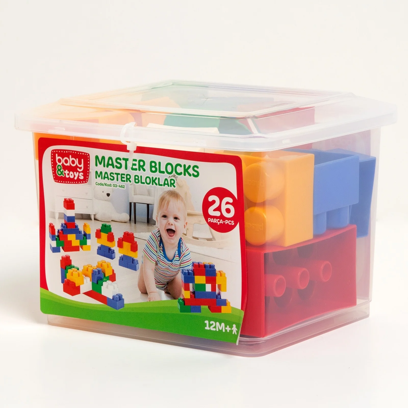 Ebebek baby& toys Baby Master Blocks 26 штук