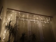 String-Lights Curtain Droop Icicle Outdoor-Decoration Christmas Garden Party 220V Drop-5m