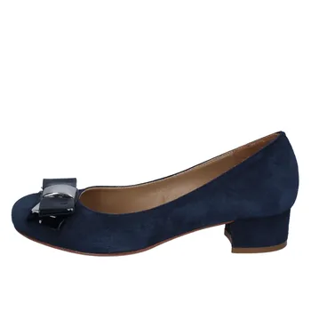 

CALPIERRE women's pumps blue suede