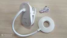 Study Lamps Magnifier Touch-Clip Gooseneck Usb-Table-Light Flexo Rechargeable 18650 Battery