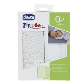 

Set of covers CHICCO Sheets Zip & Go 2 light gray