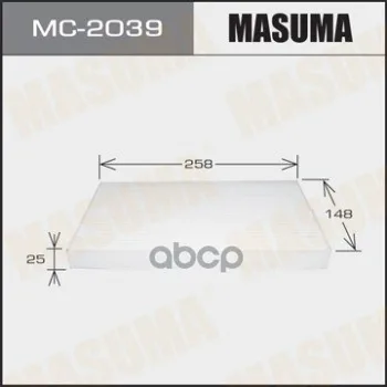 Cabin Filter Ac-210e Masuma(1/40) Masuma. MC2039
