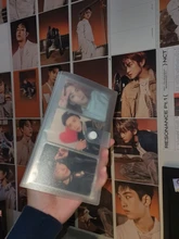 1pc 120 ranuras portadores de identificación PP mate tarjeta libro tarjetas de gran capacidad Clip billete colección de las existencias