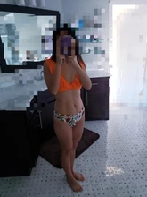 Bikini-Sets Biquinis Bathing-Suit CUPSHE Swimwear Women Orange Floral-Bottom Two-Pieces