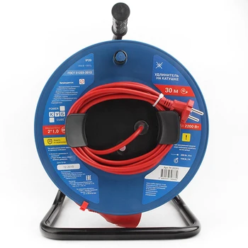 

Pc20201 PowerCube extension cord on coil 10A/2,2 kW, 2x1 mm2, 30 m