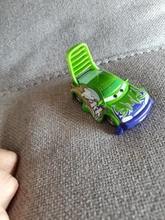 Disney Pixar-Coche de Metal fundido a presión para niños, juguete educativo de Cars 2 3, Rayo McQueen Mater 1:55
