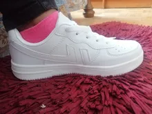 Zapatos de plataforma plana para mujer, zapatillas de Skate de talla grande 43 44, macarrón, caramelo, ocio, elegantes, de tendencia, ropa de calle