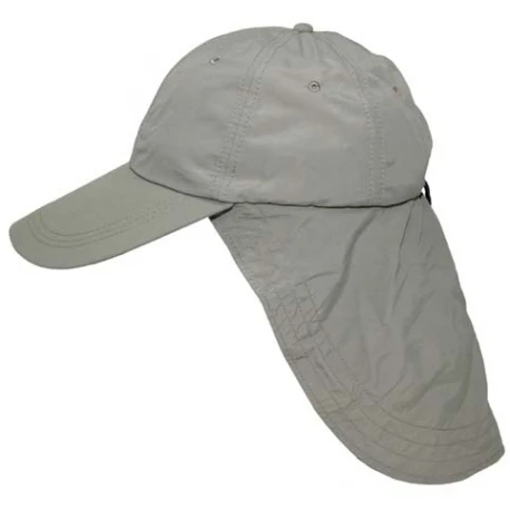 Cap with placket