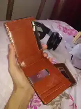Mens Wallet Purse Card-Holder Money-Bag Coin-Pocket Bifold-Clamp Metal-Clip Male Genuine-Leather