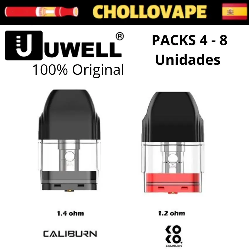 Uwell Pod Caliburn O Koko Pod-Cartucce Pod Starter Kit Di Ricambio Vape Sigaretta Elettronica Vaper