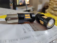 Bulb Brake-Light Signal-Lamp Truck Ba15s P21w LED Bay15d Py21w Turn Canbus P21/5w 1pcs