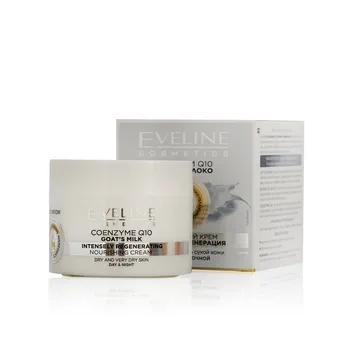 

Face cream Eveline "Coenzyme Q10 + goat milk" regenerating for dry and very dry skin 50 ml