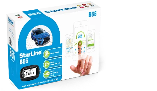 Автосигнализация StarLine B66 2CAN+2LIN Охранно-телематический комплекс