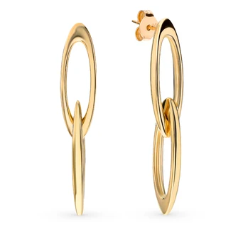 

Gold sunlight earrings sample 585