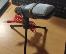 Micrófono condensador profesional novedoso para SF-666, micrófono de estudio con sonido Podcast, Stent para PC, ordenador, PC, Karaoke, 3,5mm