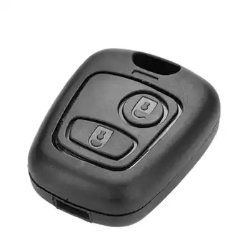

Peugeout 107 207 307 407 806 2 Button Remote Key Fob Case Shell Without Blade