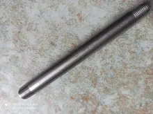 1-Threaded-Pipe-Fittings Water-Connection Stainless-Steel Male-X-Male SS304 1-1/4-3/8-100mm-Length