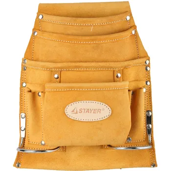 

Bag for tools STAYER 10 pockets leather loop (bracket) for a large tool 38517