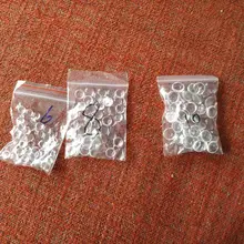 Aclovex-cabujón de cristal transparente para fabricación de joyas, cabujones redondos con parte trasera plana de 12mm, 20mm y 25mm, 1 paquete