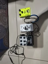 Pedal de efecto guitarra eléctrica de 5 vías, accesorios de fuente de alimentación, adaptador de cable de cadena de margaritas Pro 9V DC 1A US EU UK JP AU Plug pod