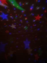 Lamp Children Star Projector Led-Night-Light Rotating-Starry Bedroom Nursery Moon