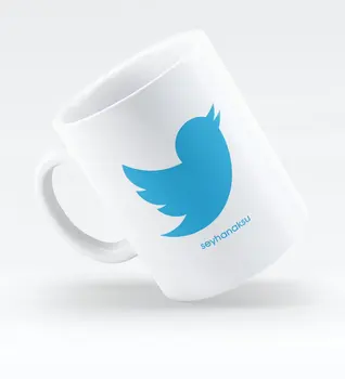 

Personalized Twitter White Mug Cup-2