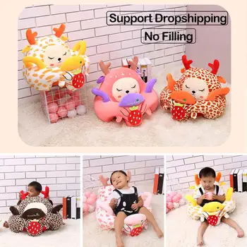 

Christmas Baby Sofa Support Seat Chair Cover No Cotton Comfortable Learn to Sit Baby Feeding Chair Cover Skin for Toddler Infant
