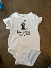 Mono gracioso recién nacido, niño y niña, primer Mono para cumpleaños, mono infantil, ropa de manga corta, trajes de 0 a 18M