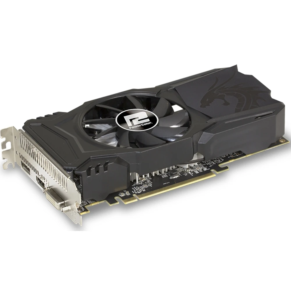 Видеокарта PowerColor Red Dragon AMD Radeon RX 560 1275MHz 2048MB 6000MHz 128 bit RTL [AXRX 560 2GBD5-DHAV2]