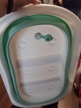 Bañera plegable grande para bebé, Cubo de baño portátil, base antideslizante, bañeras de baño portátiles para bebés recién nacidos, bañera antideslizante para niños