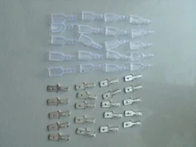 Insulating-Insert Spring-Terminal Transparent-Cover The of with 20pcs/Lot The-Plug