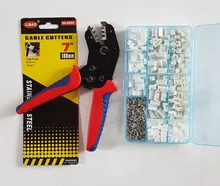 Crimping-Pliers Terminal-Box Car-Connector-Wire Electrician-Tools-Set SM2.54 SN-48BS