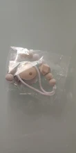 Chupete de madera para bebé, cadenas de Clip, cuentas de ganchillo para bebé, chupete de cuentas de silicona, Sostenedor juguete, correa de correa