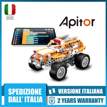 

Apitor SuperBot, Educational Building Block 18 in 1 Robot Kit, APP Remote Control, STEM Coding Learning Toy, Ideal Gift for Kids