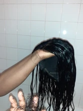 TIANTAI-Peluca de cabello humano liso para mujer, postizo de encaje con cierre de 4x4 28 pulgadas, pelo Remy brasileño con densidad de 150