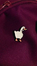 Brooch Pins Jewelry Badges-Accessories Game Goose Untitled Metal-Alloy Hard Enamel HONK