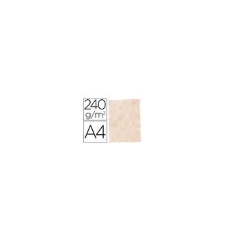 

Paper COLOR led parchment paper with edges A4 240G/M2 sand PACK of 10 sheets