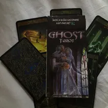 Cartas de juego de mesa para fiesta familiar, cartas de oráculo, guía del Tarot fantasma, adivinación, oráculo, oferta