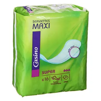 

CASINO Maxi Super Napkins by 16 (x1)