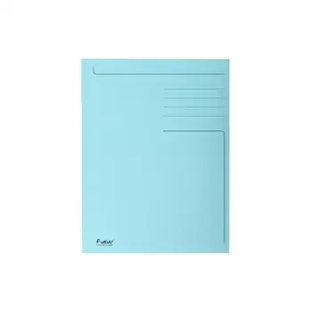 

Forever - Folio-215,90mm width x 342,90mm length size sheet-200 sheet capacity-Pressboard-light blue-
