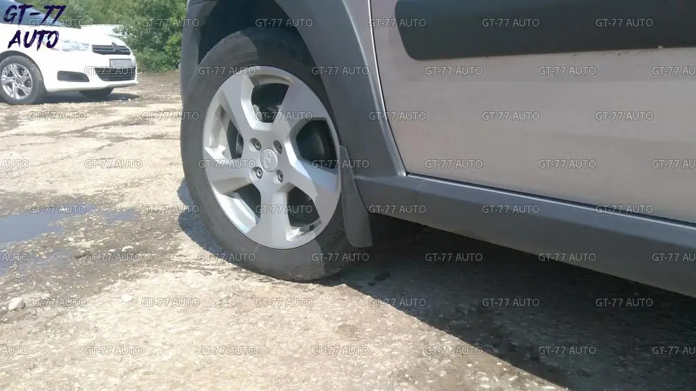 Брызговики передних колес для Lada Largus Cross-защитные против брызг литья внешний материал Резина Стайлинг тюнинг