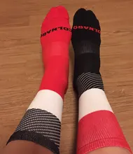 Calcetines de Ciclismo de alta calidad, marca profesional, deportivos, transpirables, para bicicleta, carreras al aire libre, talla grande, 6 colores, s14, 2021