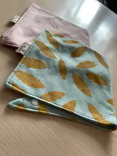 Baberos y paños de eructo para bebé, Bandana de algodón, Baberos de dibujos animados, delantal de alimentación para bebé, niña, niño, toalla de Saliva, 1 ud.